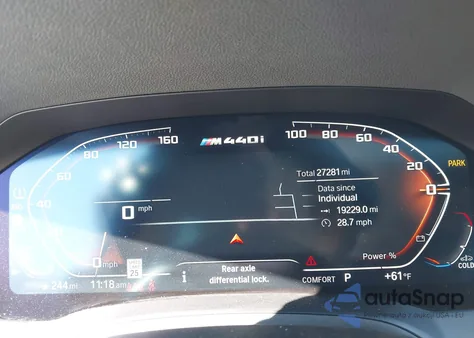 2023 BMW M440I Gran Coupe z USA, uszkodzony, nr VIN WBA63AW09PFN63891